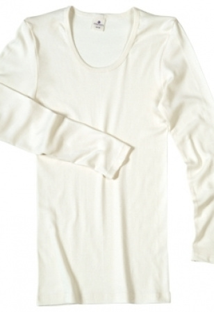 Women's long-sleeved Shirt - natural white Women's long-sleeved Shirt - natural white