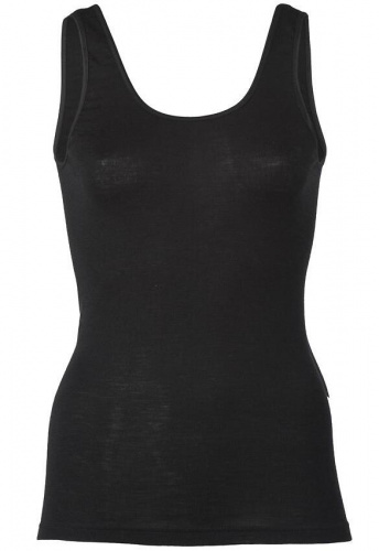 Women's Tank Top, Wool/Silk - black Women's Tank Top, Wool/Silk - black