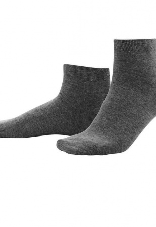 Socquettes (lot de 2) - anthracite Socquettes (lot de 2) - anthracite
