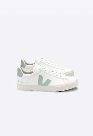 Veja "Campo Leather" - extra white matcha Veja "Campo Leather" - extra white matcha