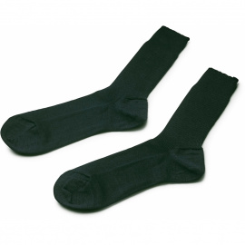 Leichte Merino-Socke - dunkelgrün