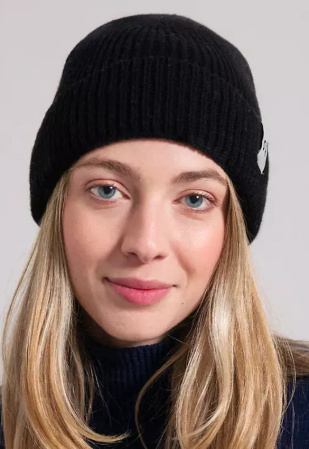 Kaschmir-Mütze "Marcello" - black ardesia Kaschmir-Mütze "Marcello" - black ardesia