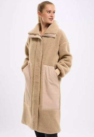 Fleece Coat - cream Fleece Coat - cream