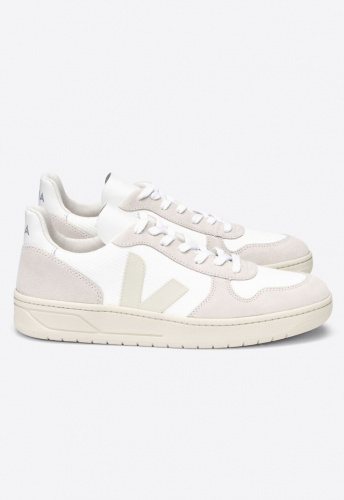 Veja "V-10 B-Mesh" - white natural pierre Veja "V-10 B-Mesh" - white natural pierre