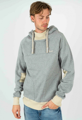 Hoodie "Storm" - ash/oyster grey Hoodie "Storm" - ash/oyster grey