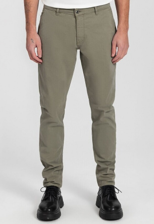 Kuyichi Chino "Dexter" - army green Kuyichi Chino "Dexter" - army green