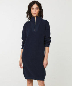 Knit Dress "Stellera" - dark navy Knit Dress "Stellera" - dark navy
