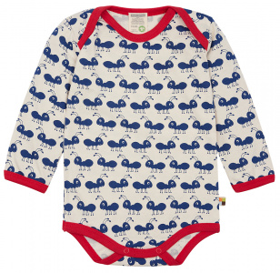 Long sleeved body "Ants" - navy Long sleeved body "Ants" - navy
