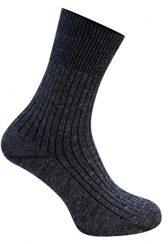 Hirsch Sports Socks "Marin" (wool/linen) - black Hirsch Sports Socks "Marin" (wool/linen) - black