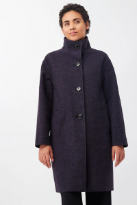 Coat "Pennfield" - blueberry