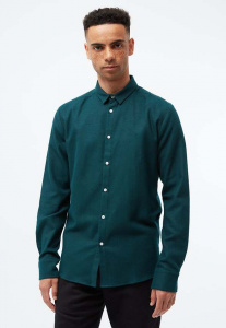 Givn Flanell-Hemd "GBKent" - dark teal