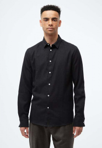 Givn Flanell-Hemd "GBKent" - anthracite