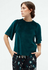 Velvet Top "GBJanka" - dark teal