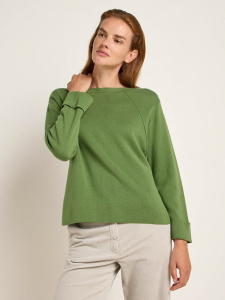 Lanius "Pullover in Punto Milano" - sage