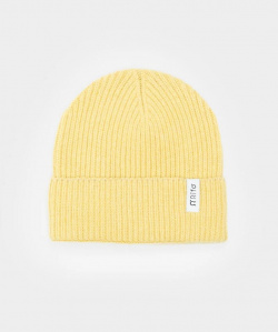 Cashmere Beanie "Marcello" - yellow cedro