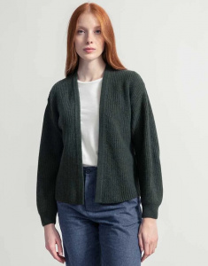 Kaschmir-Cardigan "Margherita" - green foresta