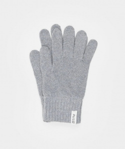 Mens Cashmere Gloves "Pier Paolo" - black ardesia