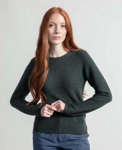 Kaschmir-Pullover "Giulietta" - green foresta