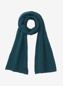 Scarf "Heloconia" - deep lake green