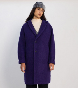 Rotholz "Formal Coat" (Wolle) - deep purple