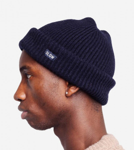 Beanie "Odyssee" (Wolle) - navy