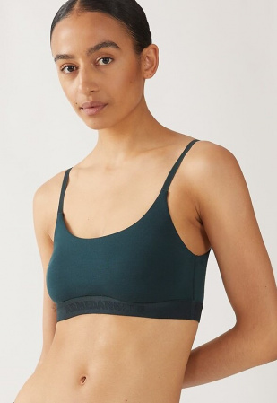 Bralette from Modal "Tovaa" - teal stone Bralette from Modal "Tovaa" - teal stone