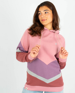 Hoodie "Beevern" - dusty rose/grapeade