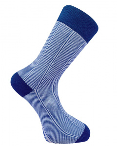 Herringbone Socks - navy