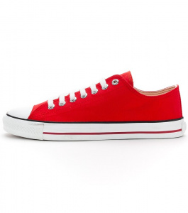 Ethletic Sneaker Locut - rot/weiss