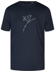 T-Shirt "Rotkehlchen" - night blue