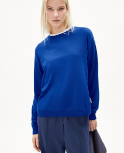 Feinstrickpullover "Larunaa" - lapis blue