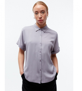 Givn Bluse "GBSarah" - lilac grey