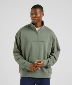 Half Zip Sweatshirt "Sandvalla" - forest green Half Zip Sweatshirt "Sandvalla" - forest green