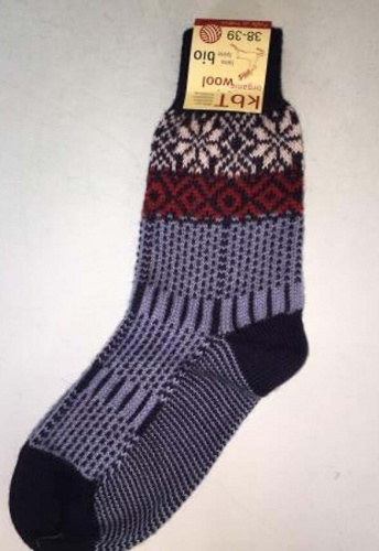 Stiefelsocke aus Biowolle Stiefelsocke aus Biowolle