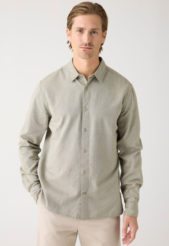 Regular Fit Light Twill Shirt - burned olive Regular Fit Light Twill Shirt - burned olive