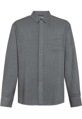 Linen-Mix Shirt - vintage indigo Linen-Mix Shirt - vintage indigo