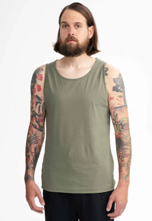 Tank Top "Chetan" - thyme Tank Top "Chetan" - thyme