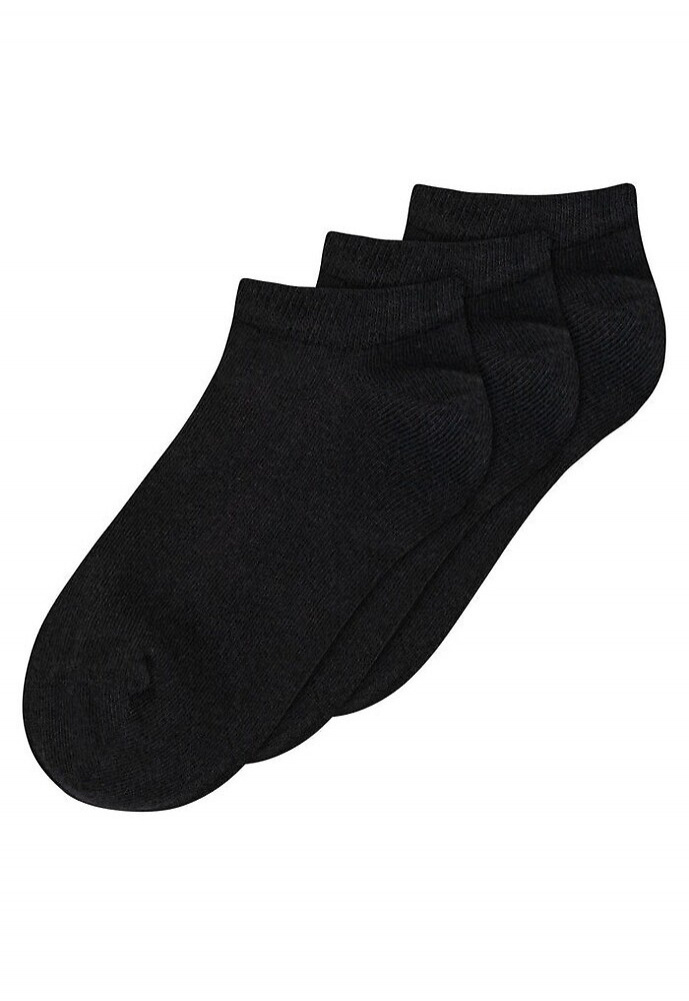Sneaker Socks 3-Pack - black Sneaker Socks 3-Pack - black